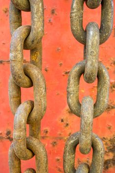 rusty chain