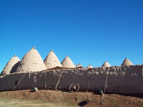 Houses in the town of Urfa Harran