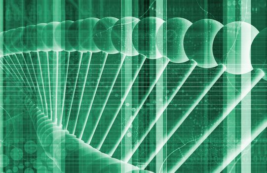 Medical Technology Background as a Art Concept