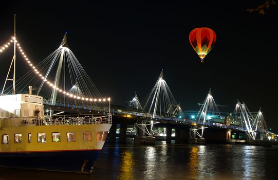 A famous bridge in london UK