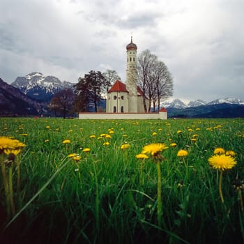 St.Coloman church, Bavaria, Germany