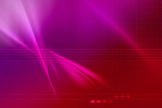 Digital illustration of digital background in red