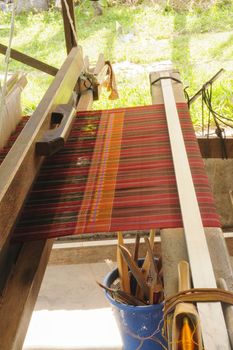 ancient thai woven cloth