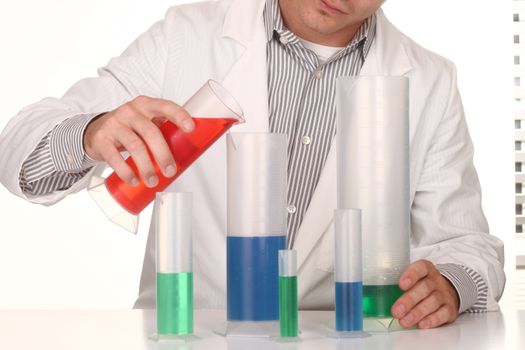 Scientist At Work Using the Scientific Method