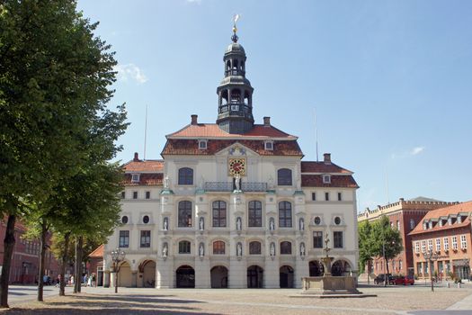 Old town hall of Lueneburg, Germany, Europe