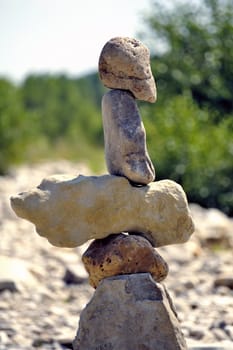 stones in balance stones balances some representing a catch