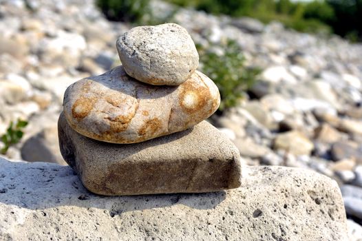 stones in balance