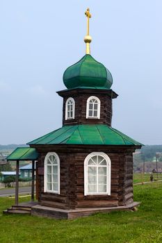 N. Sinyachikha Museum-Reserve of Wooden Architecture and Folk Art. Spasskaya chapel. End of XIX century. Built in the village of Yurta.