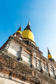 The ancient city of Thailand with ancient architecture style