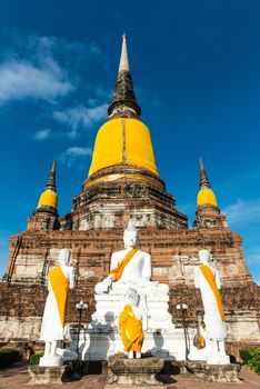 The ancient city of Thailand with ancient architecture style