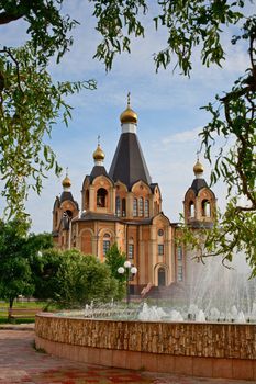 Cathedral an icon Mother God All grieving Pleasure in Smolensk region