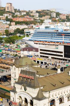 Vladivostok. Russia. Vladivostok is the largest port on Russia's Pacific coast.