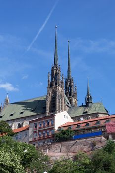 temple sacred Peter and Pavel in Brno, the Czech Republic