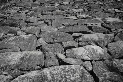 Close Up Of Stone Wall