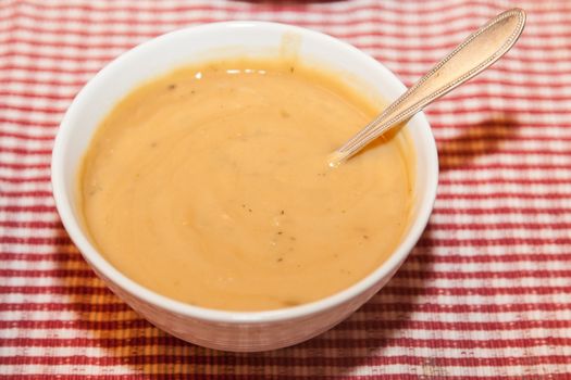 Gravy is a sauce, made often from the juices that run naturally from meat or vegetables during cooking.