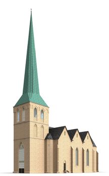 The religious building is an important example of the special shape of the hall churches in Westphalia.