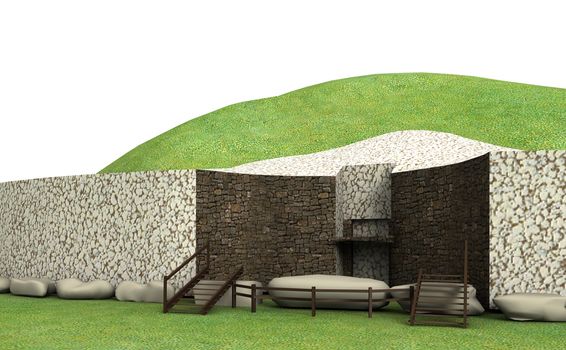 Newgrange referred to a large Neolithic grave mound in County Meath River Boyne.