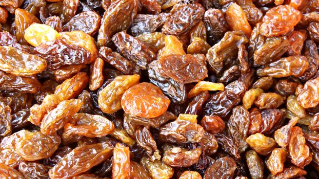 seedless raisins, brown Raisins Texture                        