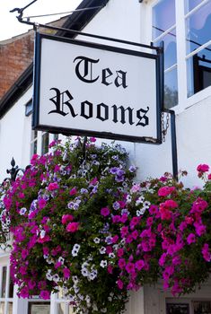 Tea Rooms in a rural English Village.