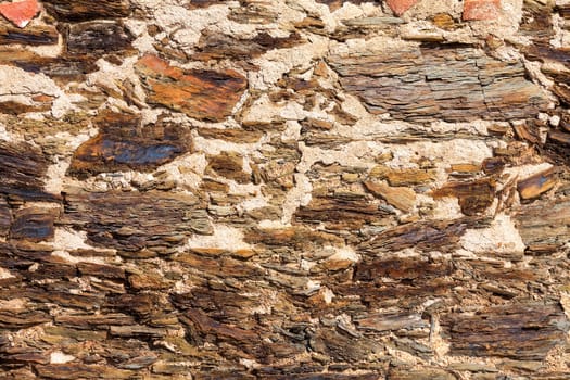 Pattern of decorative stone wall surface