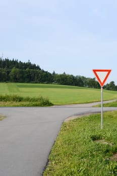 road sign