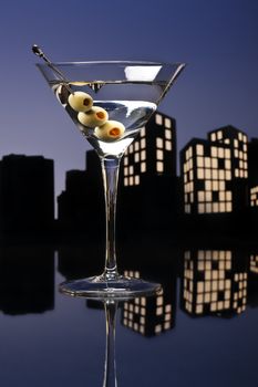 A vodka martini, also known as a vodkatini or kangaroo cocktail, is a cocktail made with vodka and vermouth, a variation of a martini.