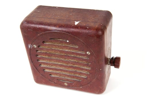Old shockproof heavy radio from 1960