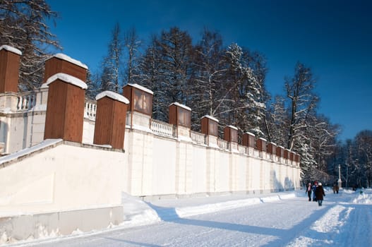 Estate Arhangelskoe near Moscow in Russia