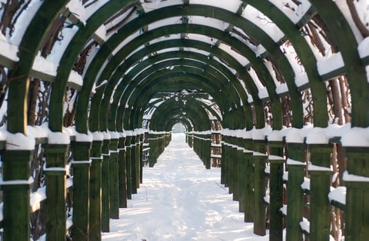 Estate Arhangelskoe near Moscow in Russia