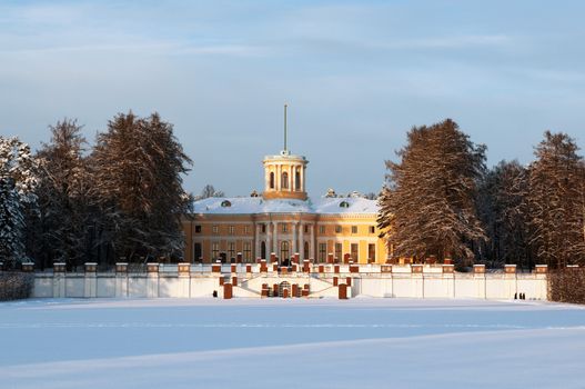 Estate Arhangelskoe near Moscow in Russia