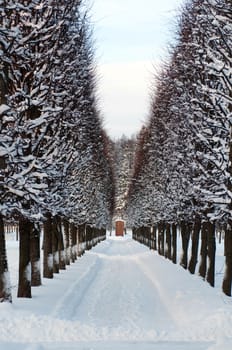 Estate Arhangelskoe near Moscow in Russia