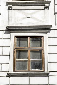 Image of a window on a old building in Vienna, Austria