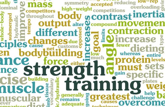 Strength Training Concept as a Workout Fitness