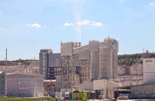 Big plant on production of cement