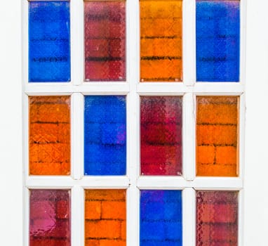 Colorful  windows.