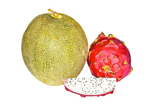 Assortment of exotic fruits