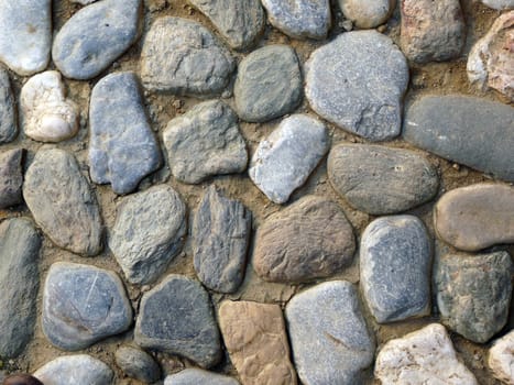 background texture image of pebbles arranged randomy