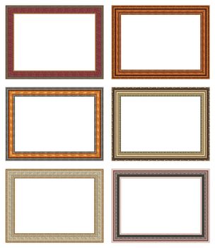 Patterned hollow frames