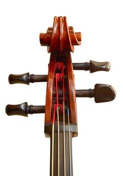 Musical Isolation Of The Head Of A Cello