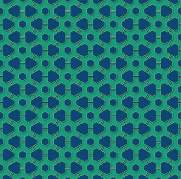 pattern or texture blue and emerald green gear wheels