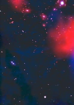 Small part of an infinite star field of space in the Universe.