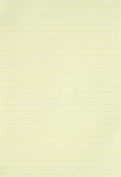 Blank yellow lined paper background or textured 