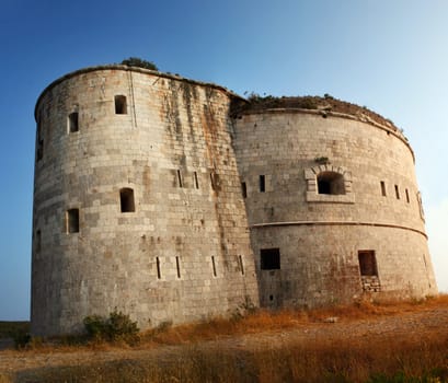 Medieval Fort Arza in Zanjic, Montenegro