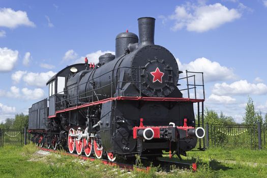 Typical Russian steam locomotive of the early twentieth century