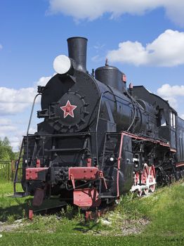 Russian steam locomotive 30 years of the twentieth century