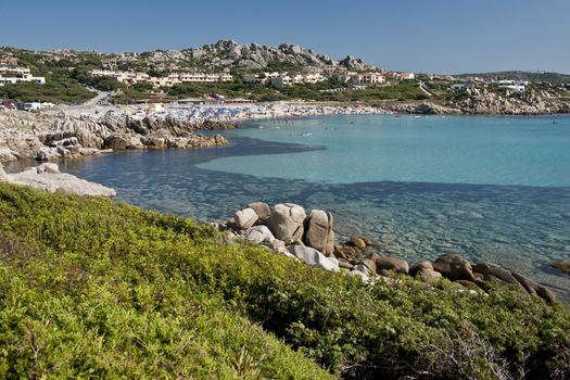 The beach of Baia Santa Reparata near Santa Teresa di Gallura