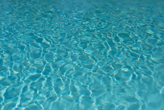 Reflection over water in a swimming pool