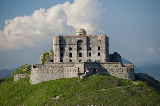 The fort Diamante, one of the most important fortification that protect the hills of Genova.