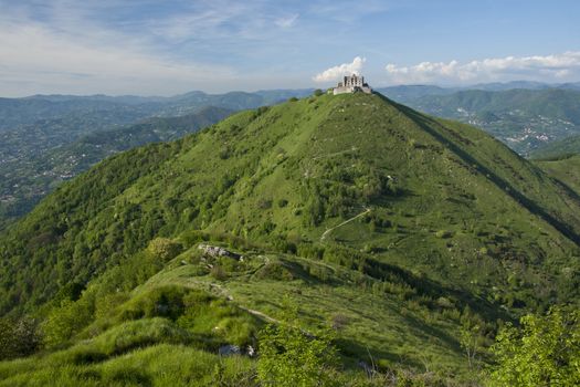 The fort Diamante, one of the most important fortification that protect the hills of Genova.