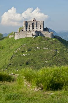 The fort Diamante, one of the most important fortification that protect the hills of Genova.